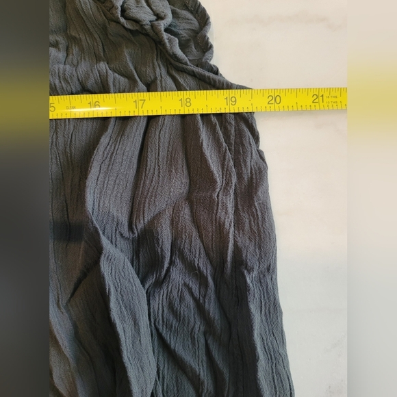 Vintage Old Navy 100% Rayon Black Crepe Women's Blouse Size Large - Picture 6 of 10